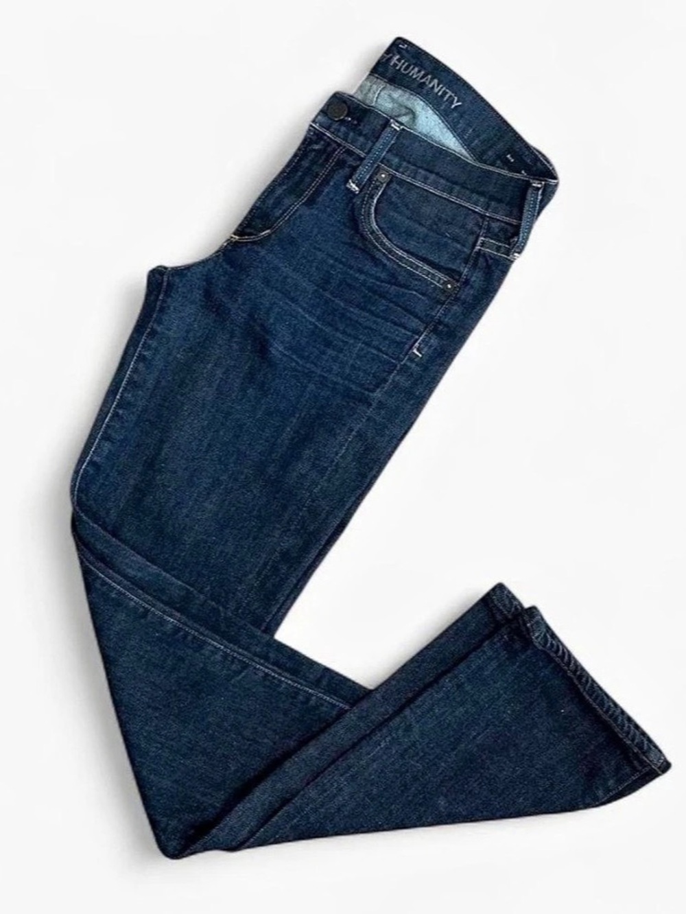 Citizens of Humanity Ava Low Rise Straight Leg Jeans Dark Wash Size 27 Indie Sle